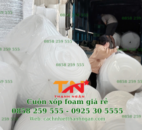 Cuộn Mút Xốp Pe Foam Chèn Lót Trái Cây Giá Sỉ Tại Kho Bình Định