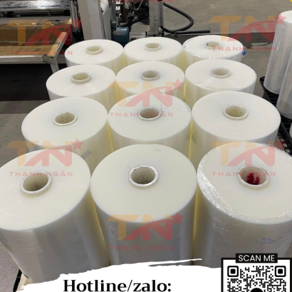 Màng chít, PE, màng quấn Pallet, PE stretch film chiều rộng 50cm/25cm