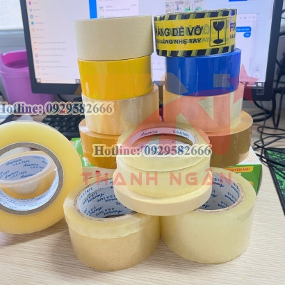 BĂNG KEO MÀU ĐỎ ĐÓNG THÙNG SIÊU DÍNH TẠI QUẬN BÌNH TÂN 