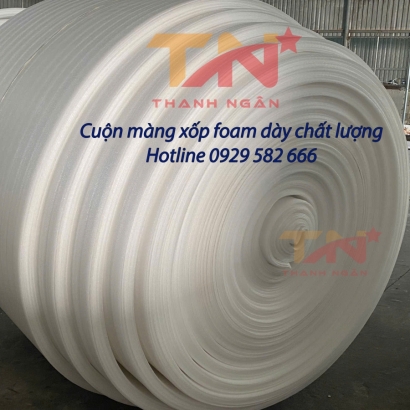 Xốp PE dày 30mm (3cm) màu trắng tại Đồng Nai 