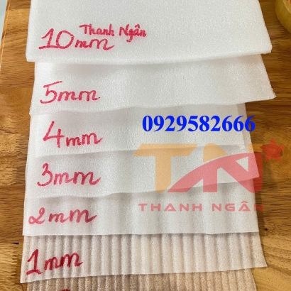 Sản xuất mút xốp Foam 1mm cho ngành gỗ xuất khẩu tại KCN Hố Nai