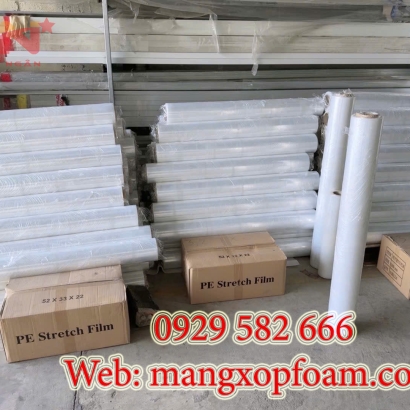 Màng PE Quấn Pallet 5kg Lõi 500g 