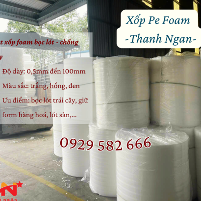 Màng xốp Pe Foam - Xốp lỳ loại 0.5mm