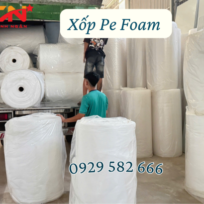 Màng Xốp Pe Foam 3mm x 105cm x 100m tại Định Quán
