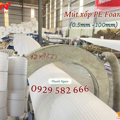 Màng Xốp Pe Foam - Xốp dẻo loại 4mm
