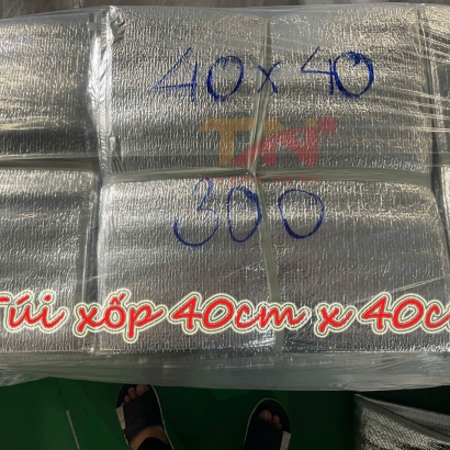 Túi xốp bạc OPP tráng bạc đựng bánh trưng tại Thống Nhất Biên Hoà