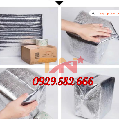 TÚI LÁ NHÔM - CÁCH NHIỆT ĐỰNG ĐỒ ĂN TAKE AWAY GIÁ CỰC RẺ TẠI THỦ ĐỨC