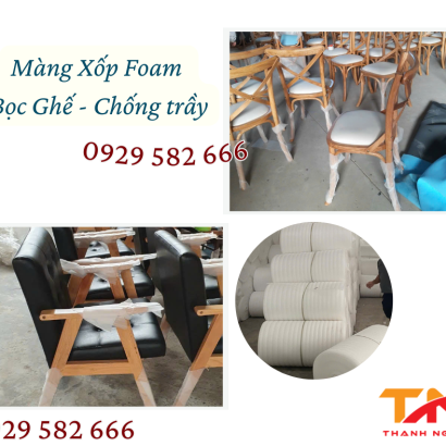 Mút Xốp Foam Bọc Lót Đồ Gỗ Tại Tp HCM