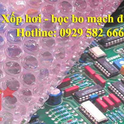 XỐP HƠI CHỐNG TĨNH ĐIỆN MÀU XANH DƯƠNG, MÀU HỒNG - ĐỦ LOẠI